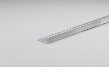 Avslutningsprofil Alu Blank 10 mm x 1 m